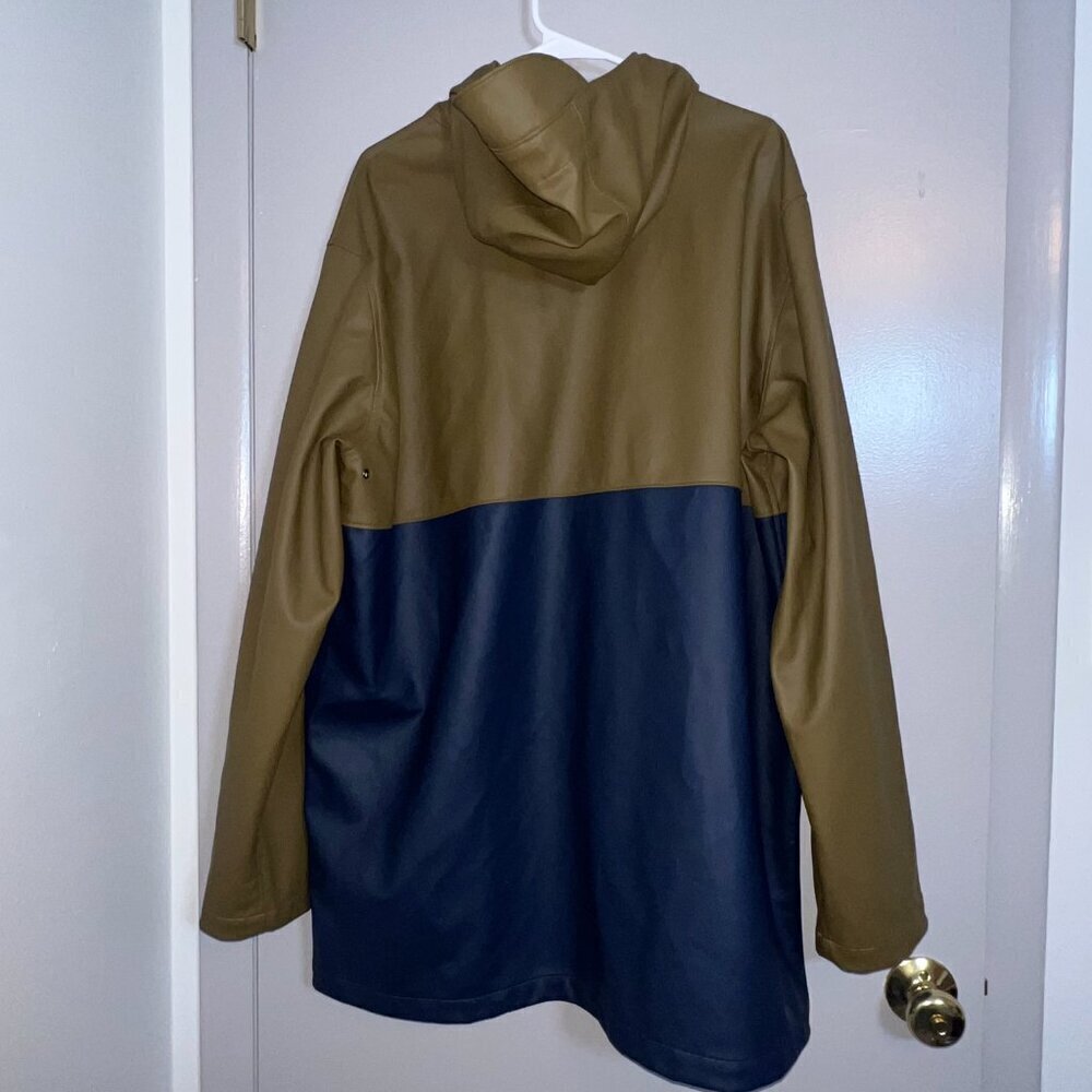 NWT L.L. Bean Men's Signature Fisherman Cove Coat Pine Bark/Navy Size XL - Picture 8 of 8